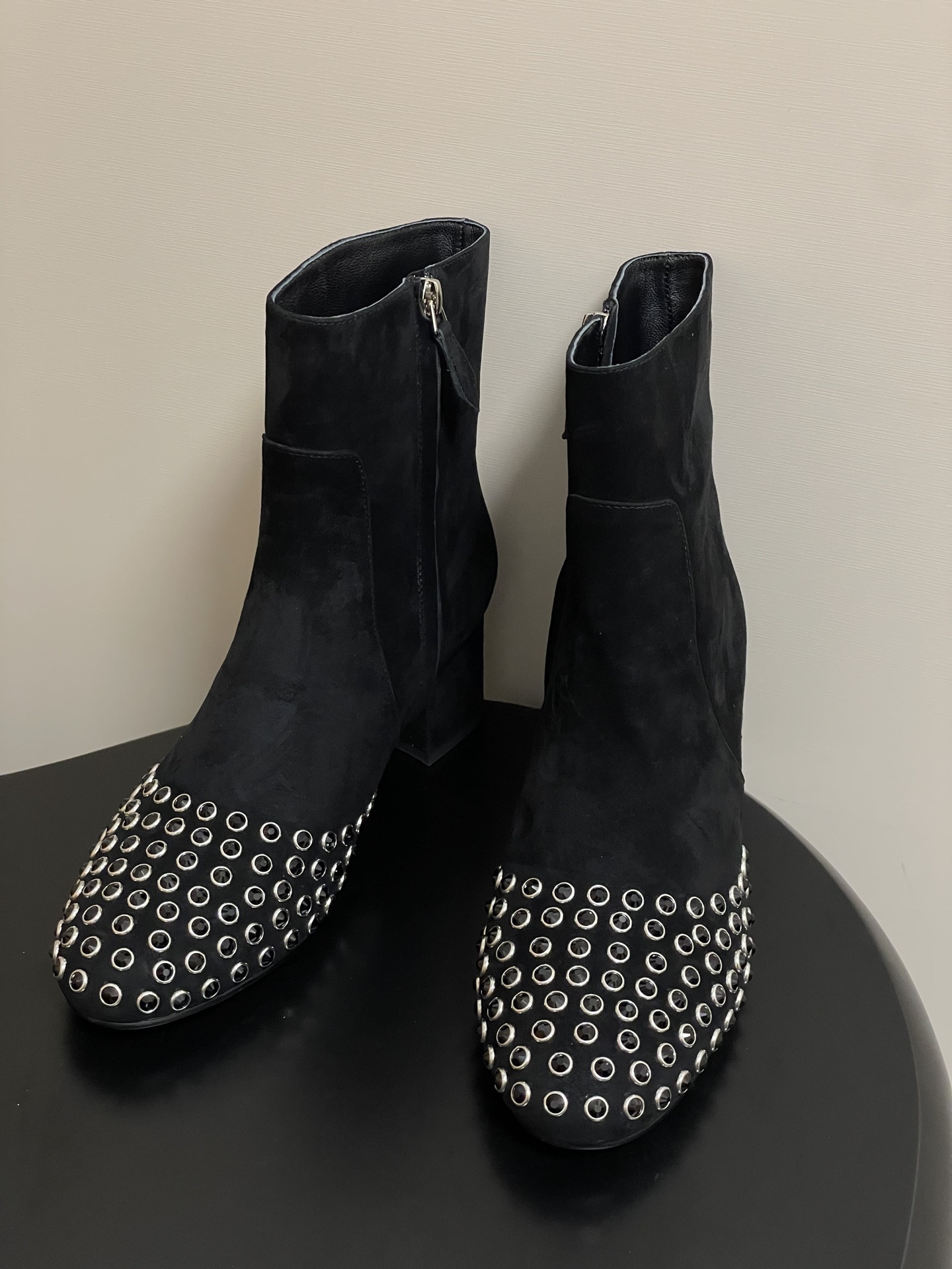 ua a1a1a crystal d1am0nd boots 5.5cm heel(cusT0mized size 7-10 days production time)