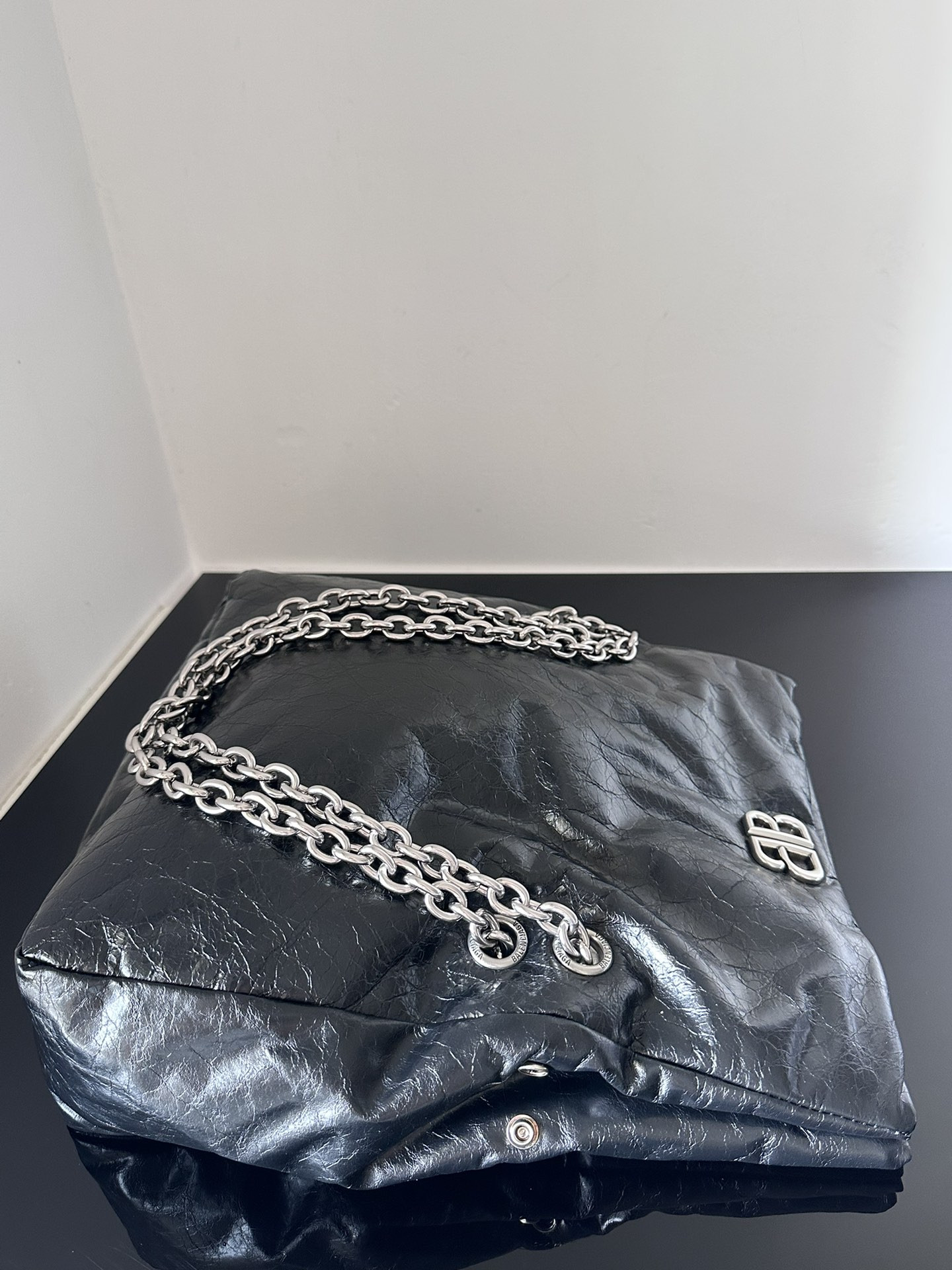 Ba1en*iaga Monaco Chain Bag Small 27.9x18x9.9cm