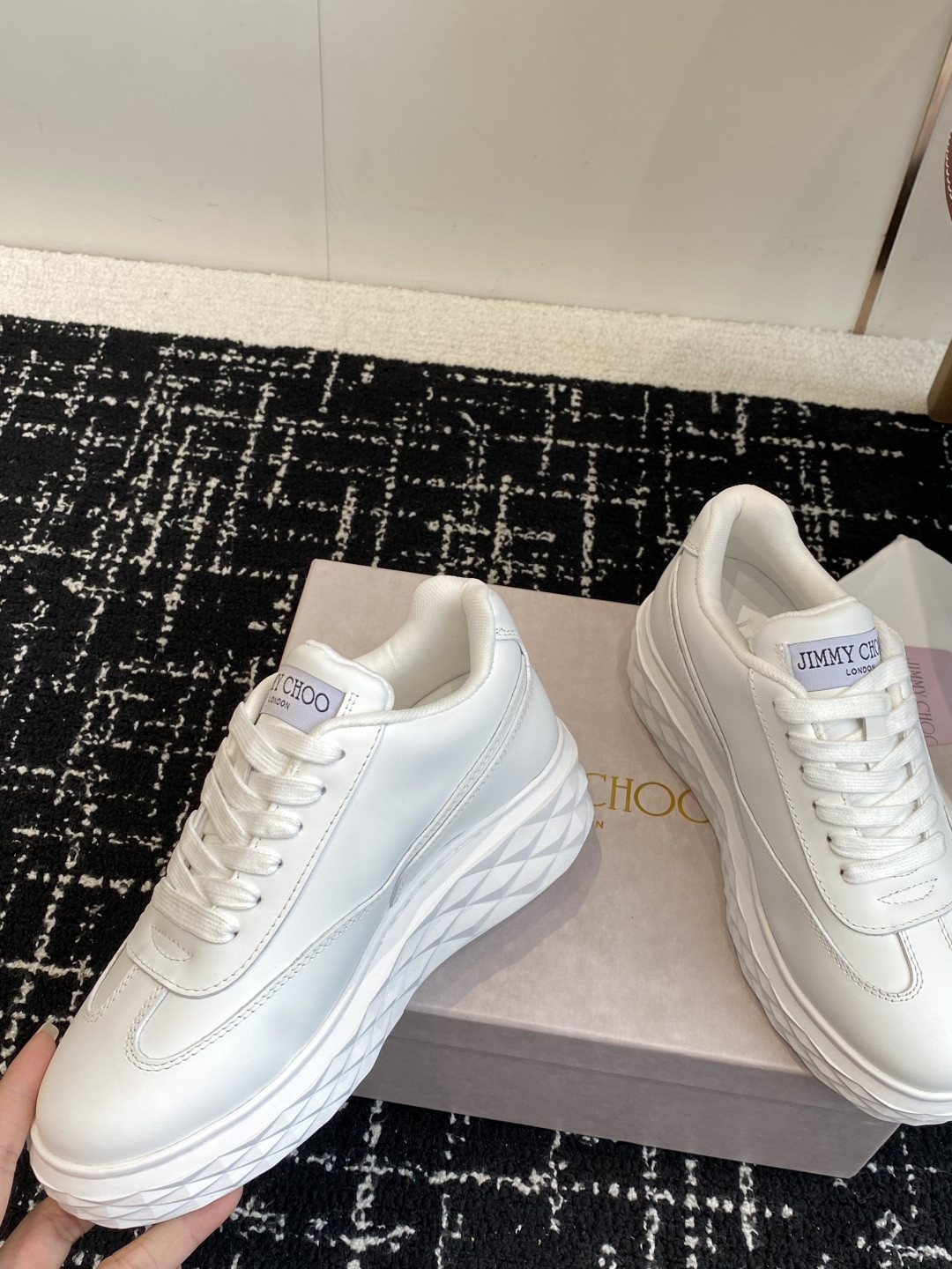 UA J1m*y Ch00 D1am0nd Light Maxi F Sneakers