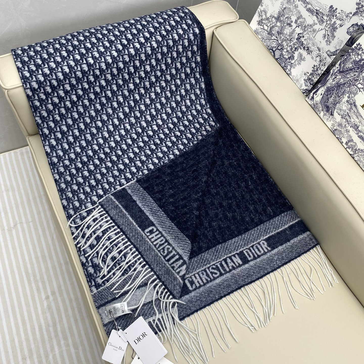 D10r scarf 45x200cm 100% cashmere