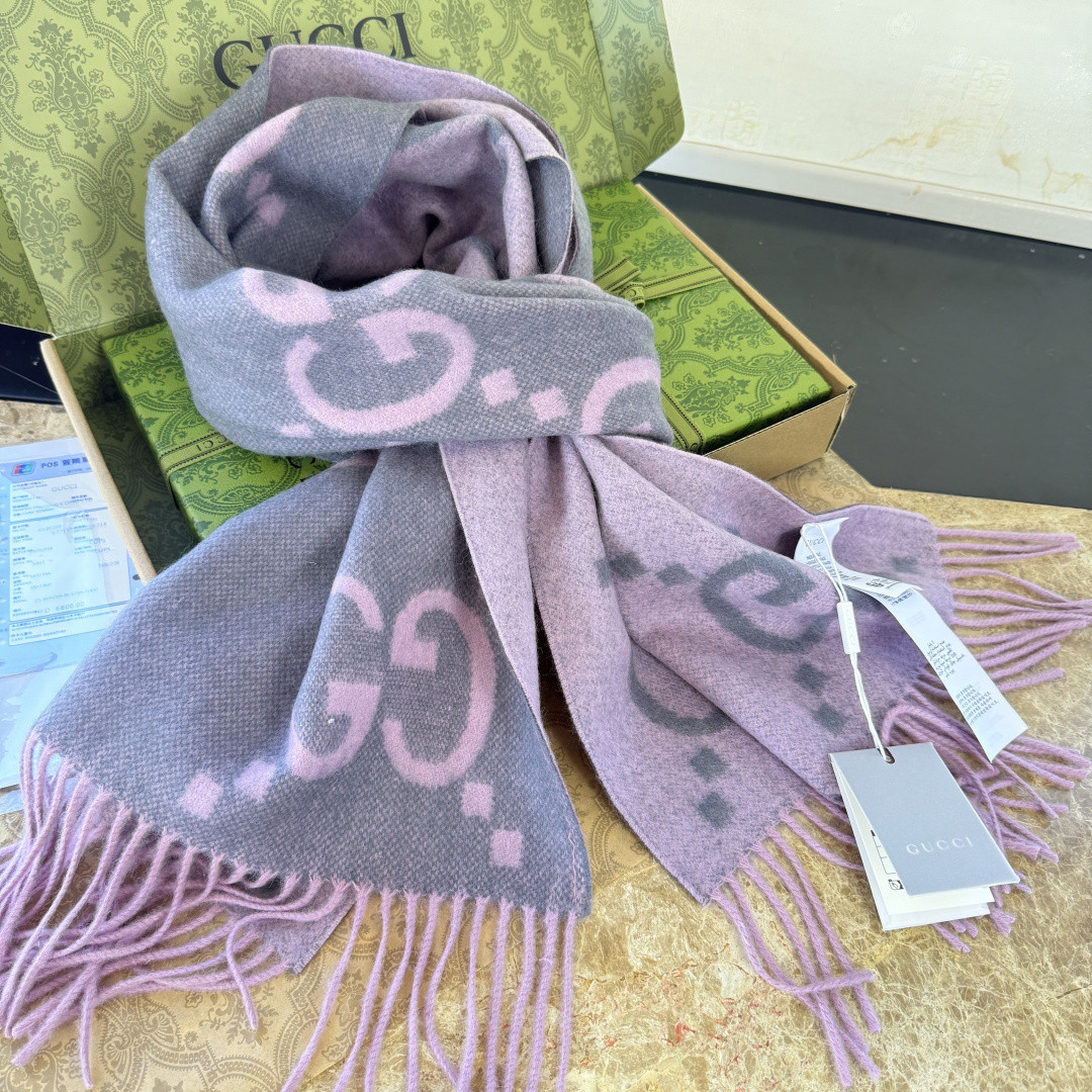 Gvc*1 scarf 45x200cm 100% cashmere