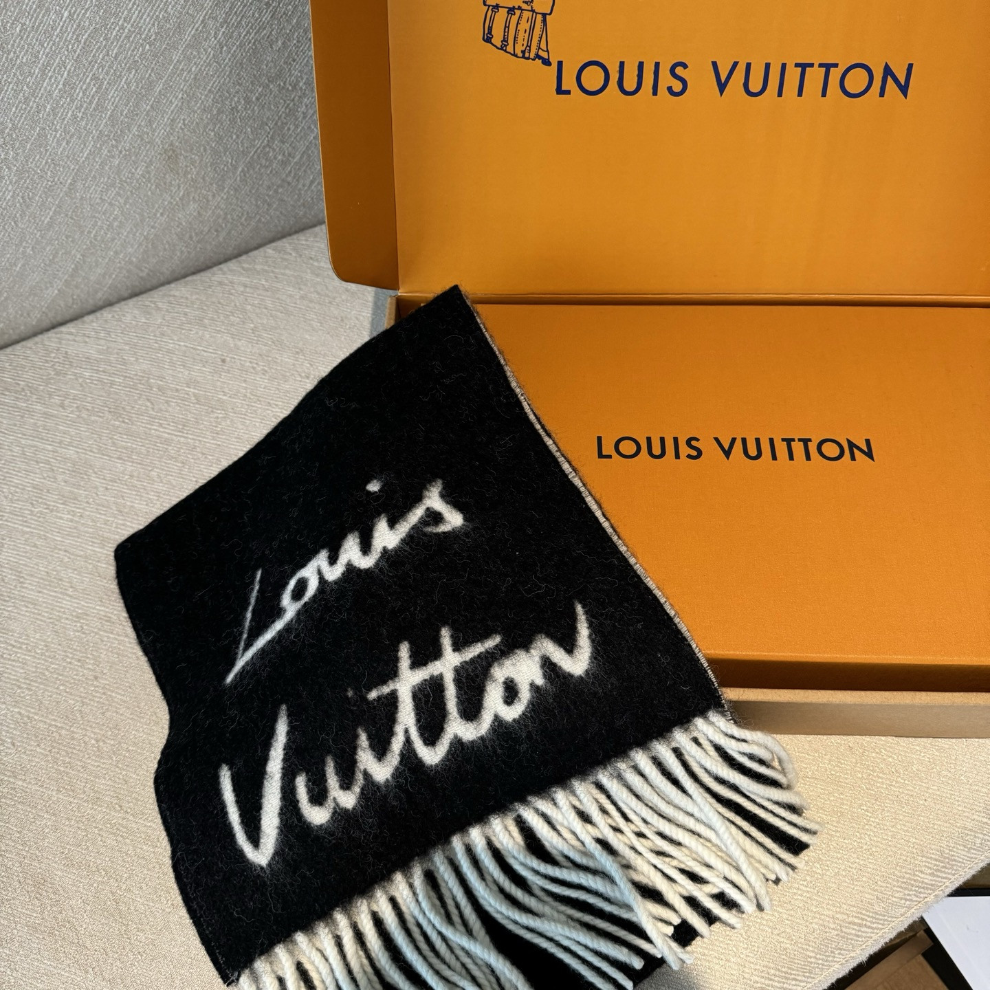 l0vis Vvtt0n scarf 25x220cm