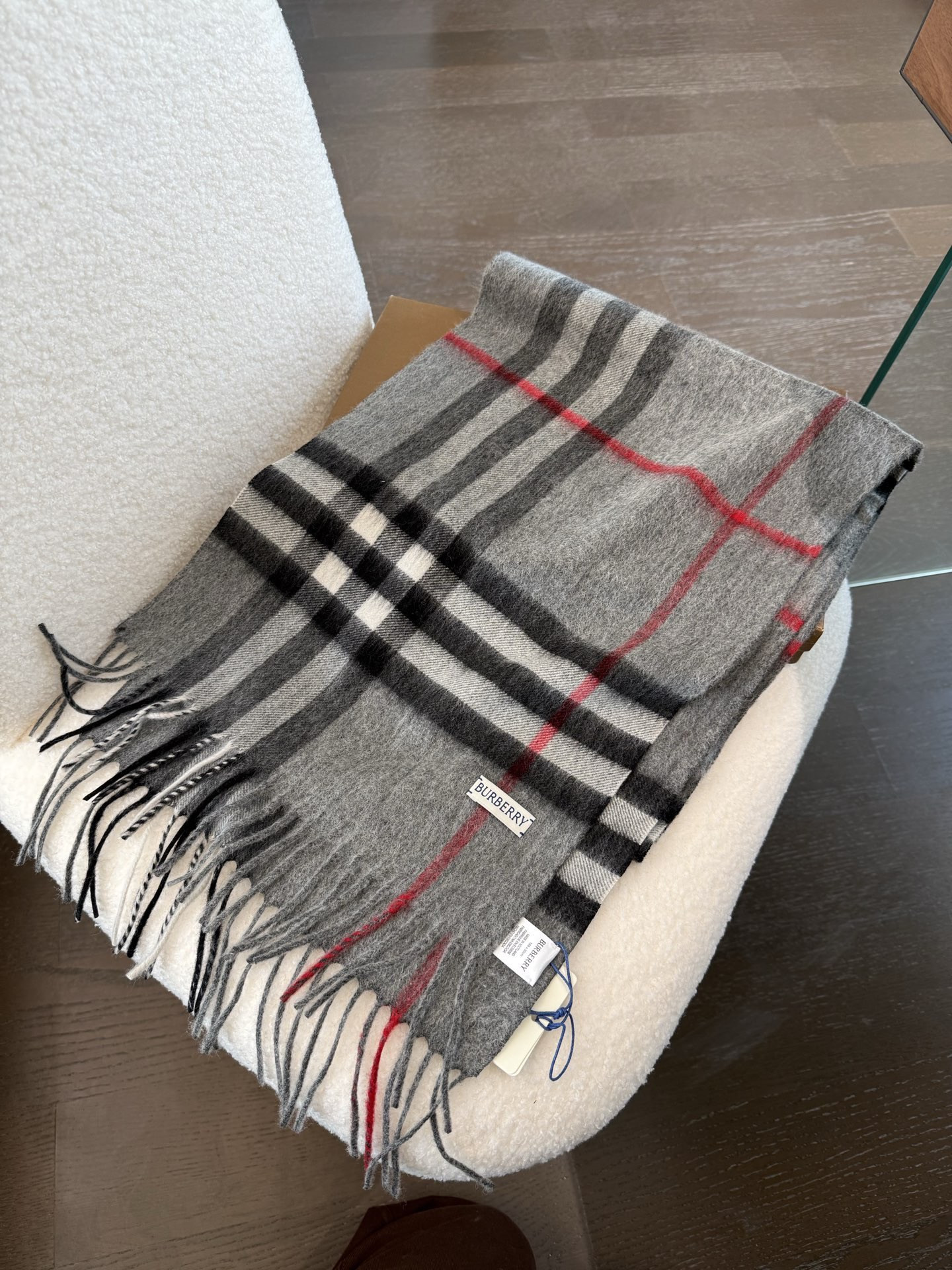 Bv*b*rry scarf 30x180cm