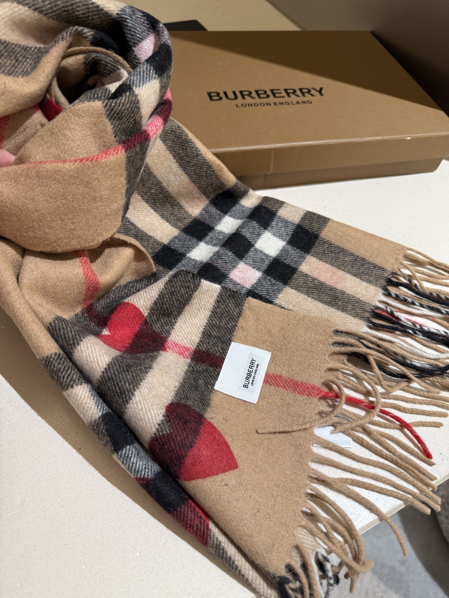 Bv*b*rry scarf 30x180cm