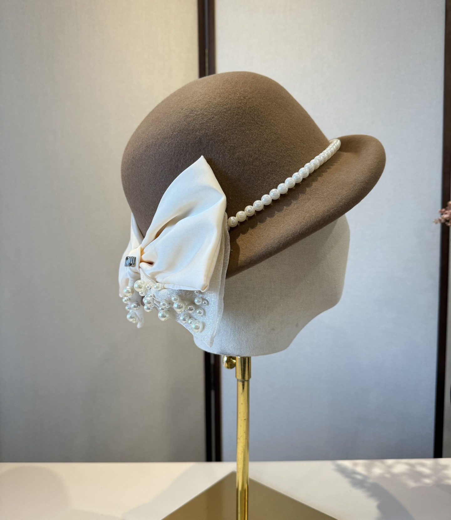 M1v M1v wool felt hat 57cm head circumference