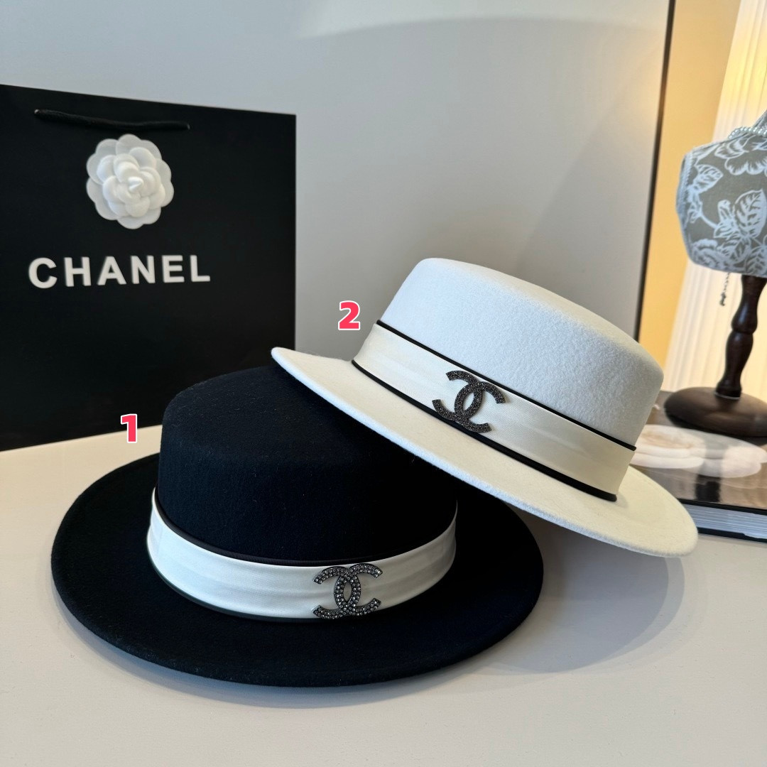 Ch**el wool felt hat 57cm head circumference