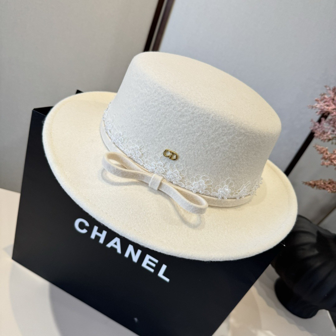 D10r wool felt hat 57cm head circumference