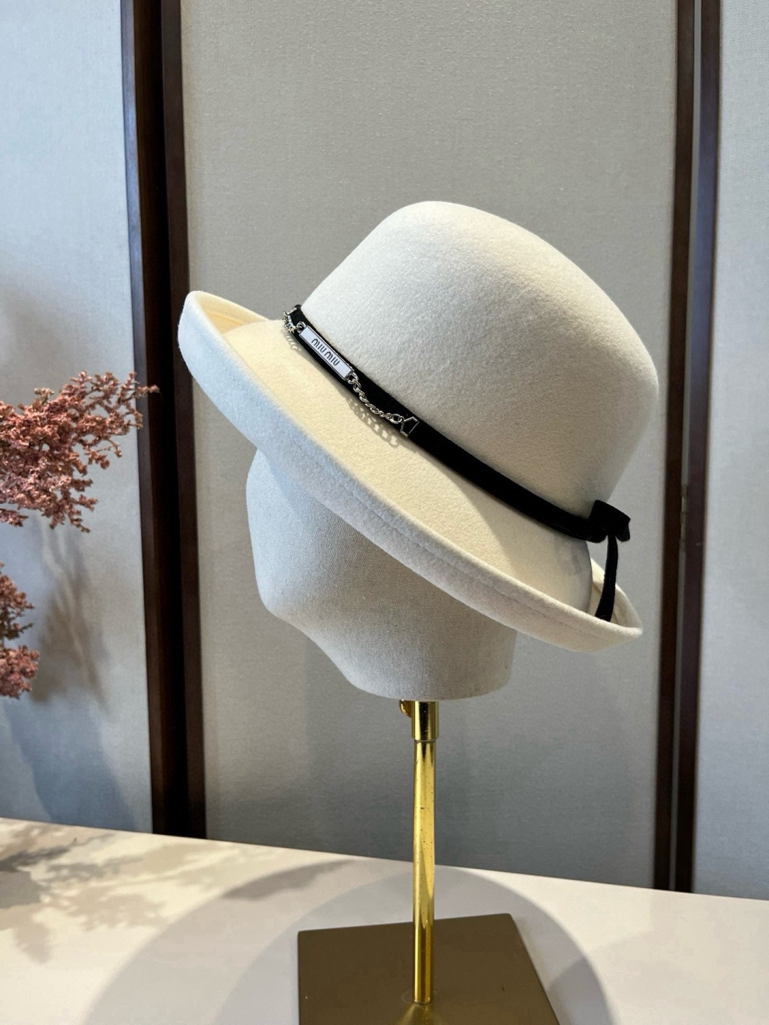 D10r wool felt hat 57cm head circumference