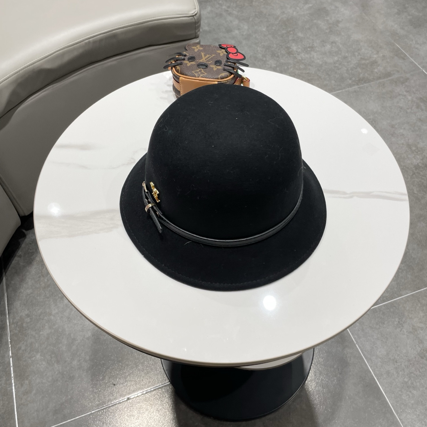 l0vis Vvtt0n bucket hat 100% wool 57cm head circumference