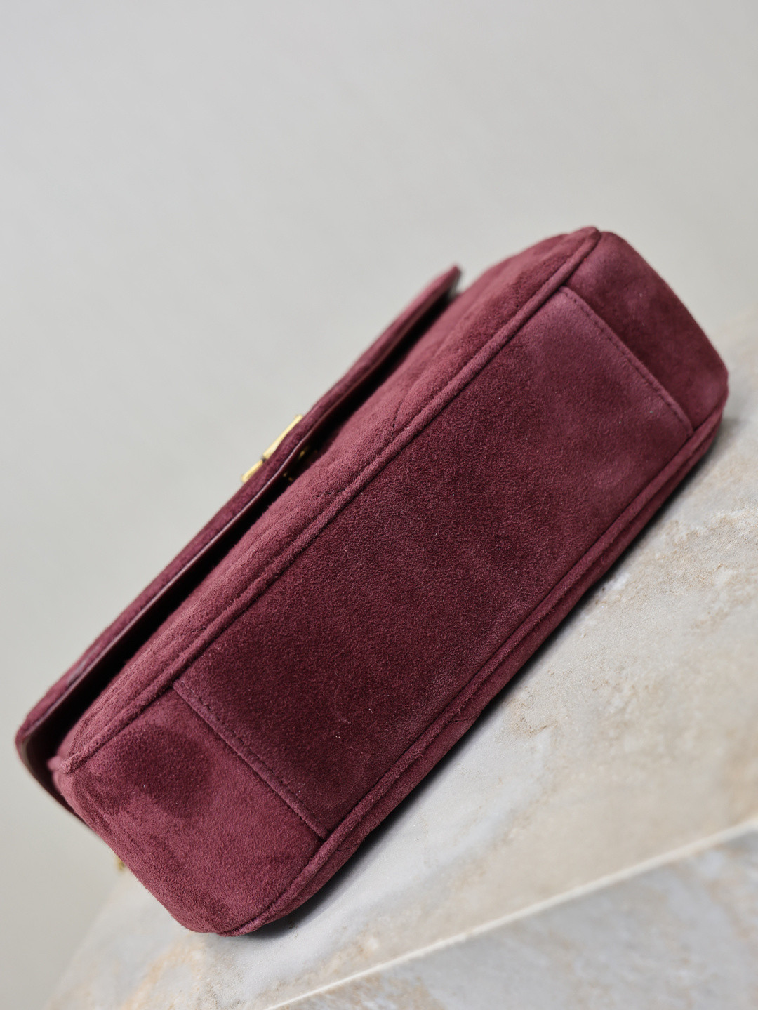Y51 loulou small in suede 24x14x6cm