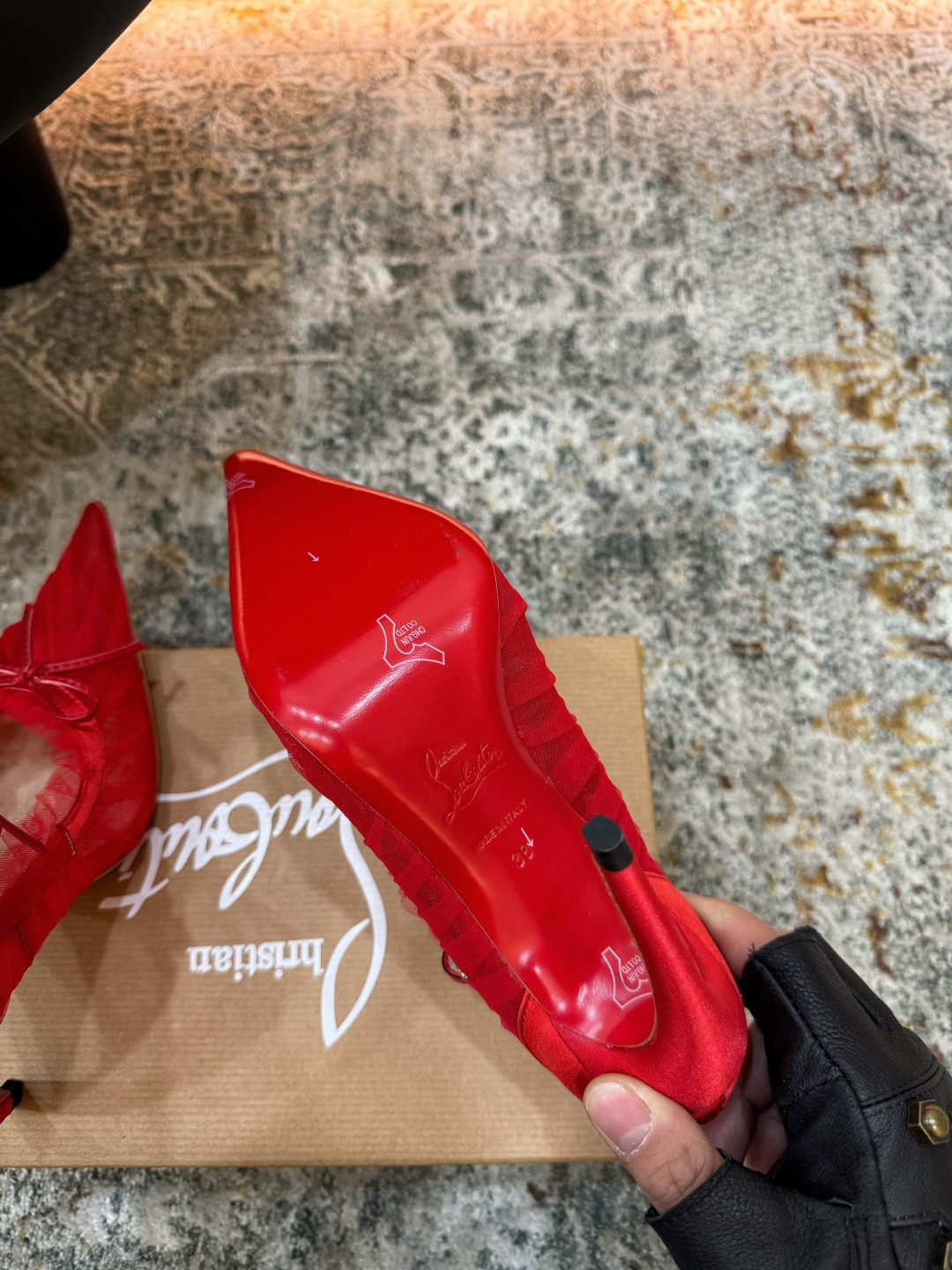 ua Chr1st1an louboutin 105mm pumps