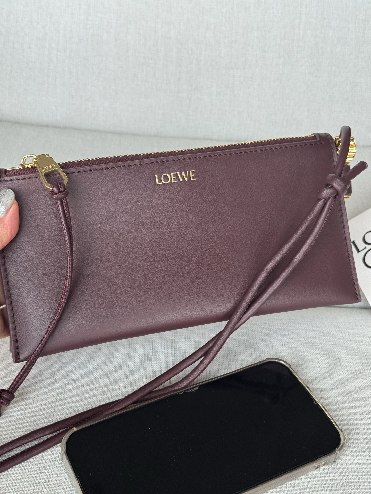 L0ew* joya pouch 11x22x6cm