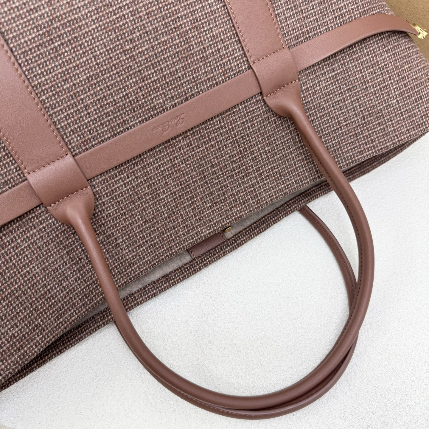 L0r0 P1ana large ghiera shopper 40x26x18cm