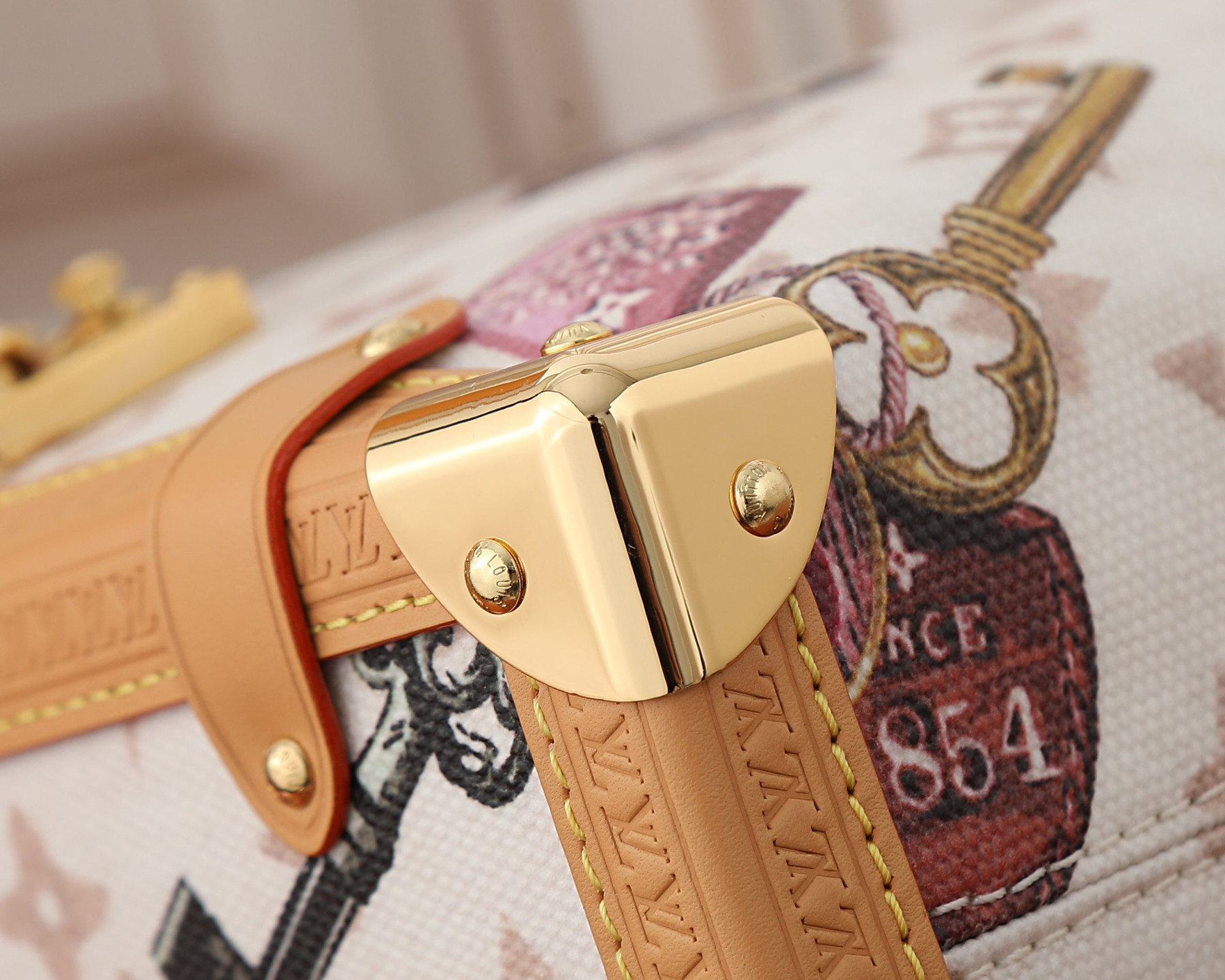 LV SIDE TRUNK Medium Handbag M29355 30x20x10cm
