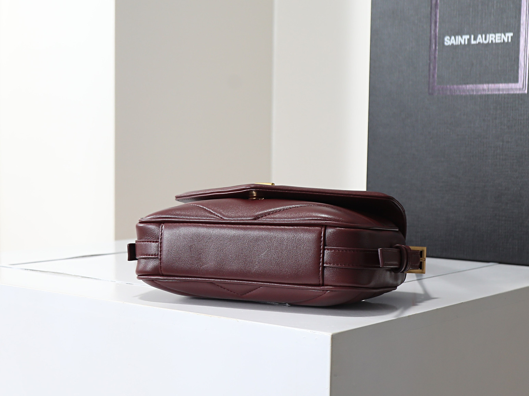 Y51 loulou toy crossbody in matelassÉ lambskin 21x14x5cm