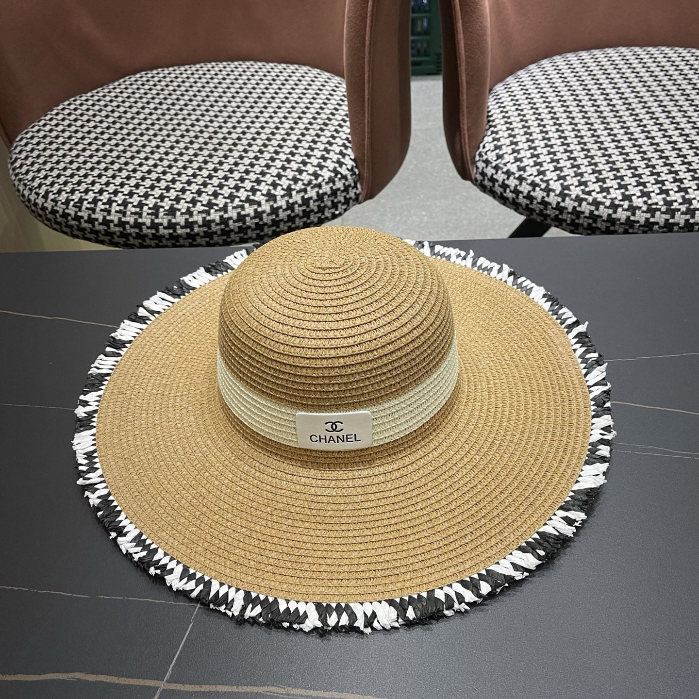 Ch**el straw hat