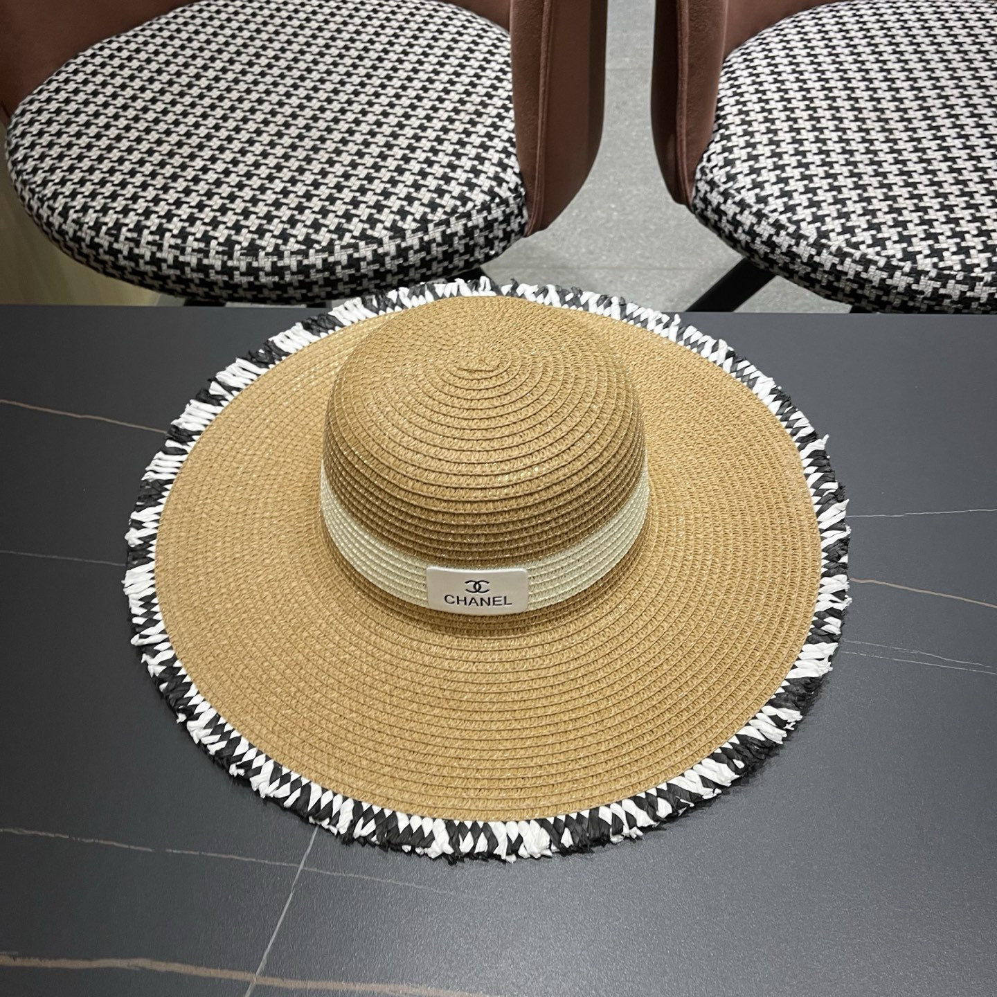 Ch**el straw hat