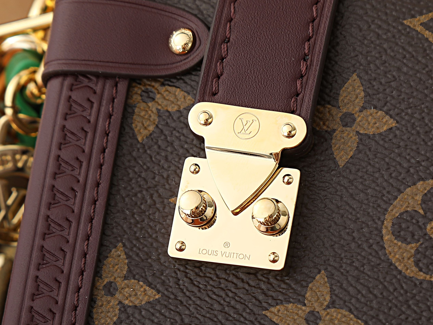 LV Side Trunk MM M28569 23.5x16x8.5cm